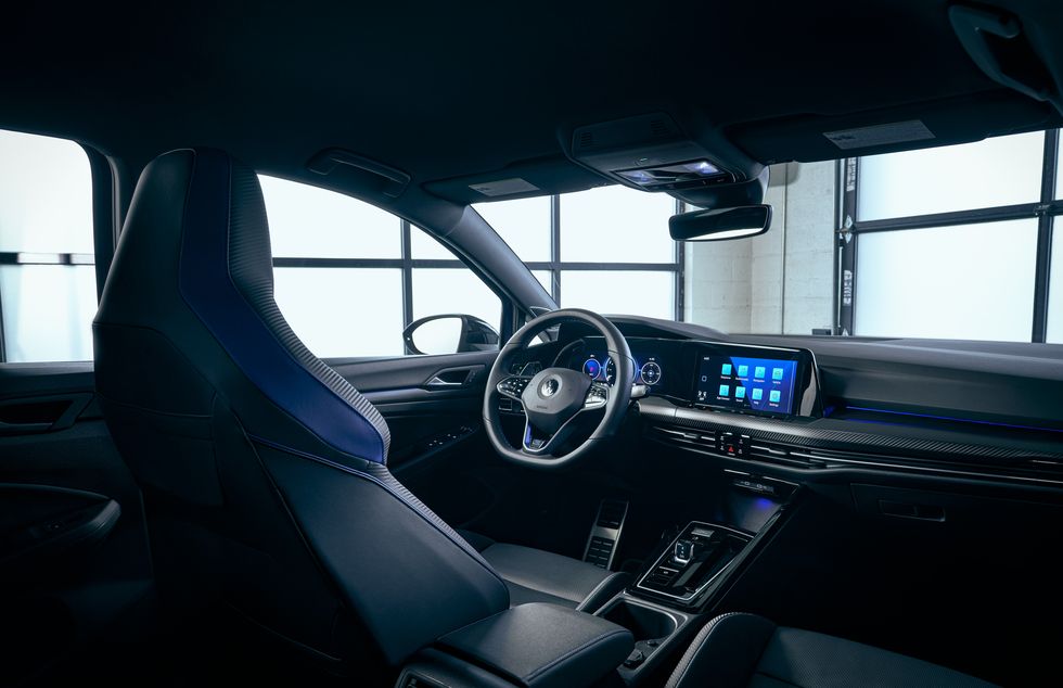 2023 VW Golf R interior	